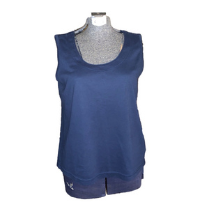 Weekenders Tank Top Size M Blue Sleeveless